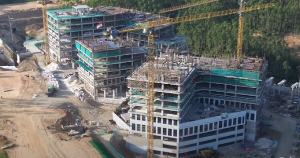 Progres Pembangunan Gedung Gedung Pemerintahan Di Ikn Menunjukkan