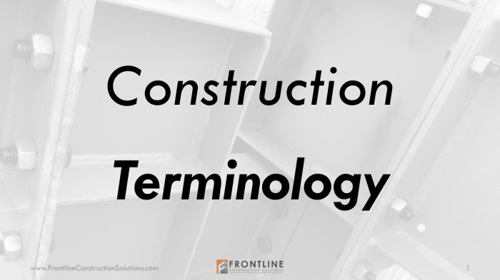 70 Istilah dalam Proyek Konstruksi dan Bangunan