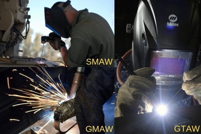 Perbedaan GMAW, SMAW dan GTAW dalam Pengelasan