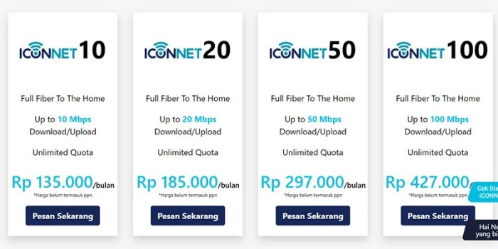Daftar harga wifi murah 100 ribuan