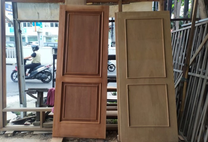 Biaya borongan cat pintu kayu