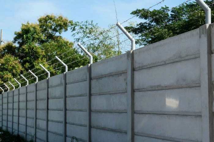 Harga pagar beton per meter