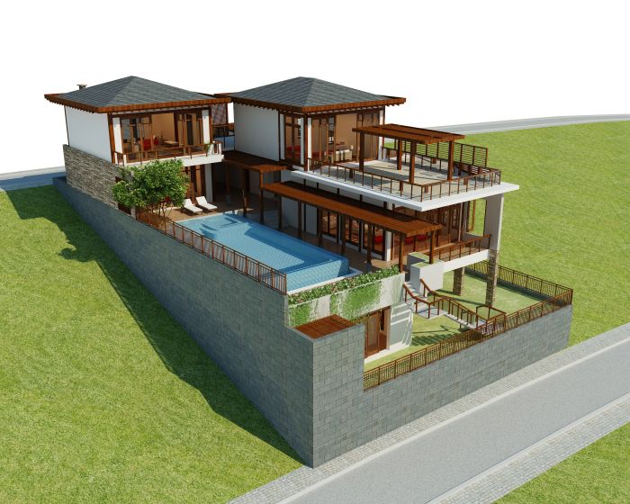 Contoh model rumah tapak yang bagus