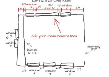 Cara menghitung skala denah rumah