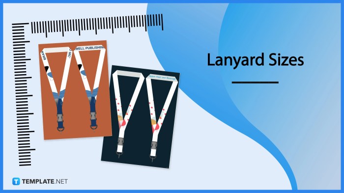 Ukuran lanyard