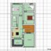 Denah rumah 6x12 memanjang