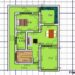 Denah rumah 8x10 3 kamar tidur