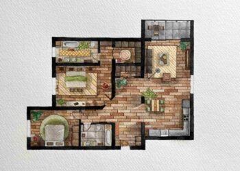 Ide membuat denah kontrakan 4x8