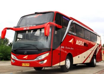 Denah kursi bus agra mas executive terbaru