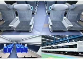 Denah kursi kereta majapahit terbaru