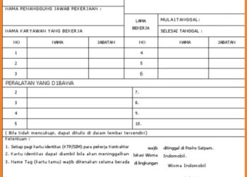 Formulir Daftar Kontraktor Mampu: Jaminan Kualitas dan Profesionalitas Proyek