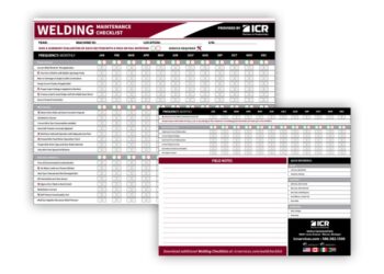 Formulir Checklist Welding Unit