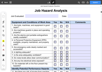 Contoh Formulir Analisa Job Diskripsi K3