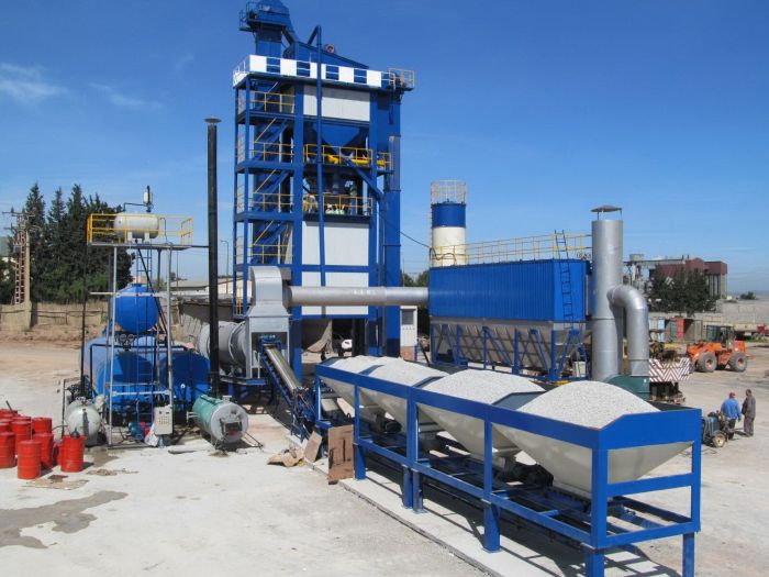 Amp asphalt mixing plant