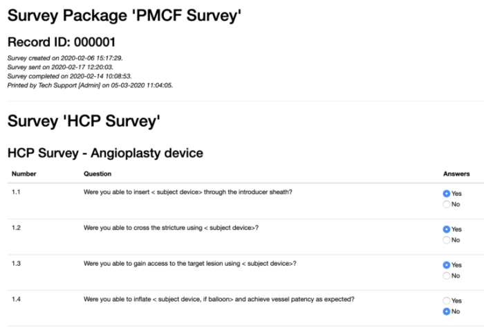 Daftar Lengkap Form PQ CSMS