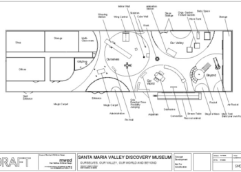 Denah pameran 1 pintu