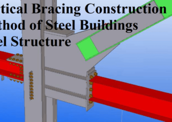 Metode pelaksanaan konstruksi baja menggunakan beton