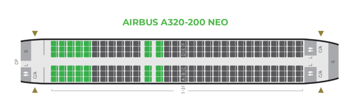 Denah kursi pesawat citilink terbaru