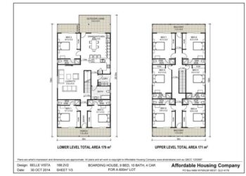 Denah kost luas kamar 3x3