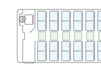 Denah kursi bus 30 seat