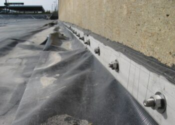 Cara memasang dan menyambung geomembran