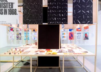 denah pameran didalam kelas