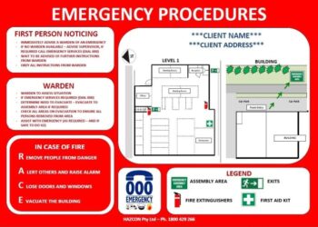 Prosedur dan Instruksi Kerja Keadaan Darurat (EMERGENCY PLAN)