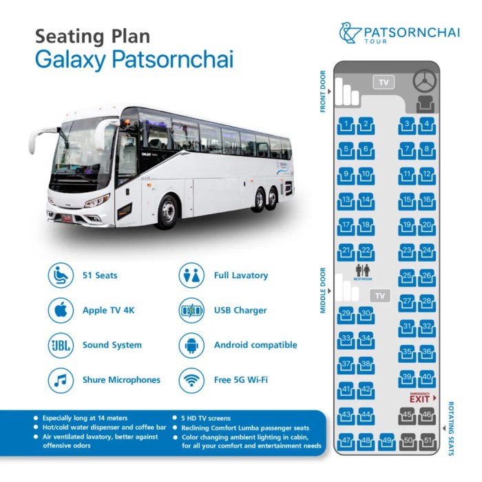 Denah kursi bus 45 seat 2 2