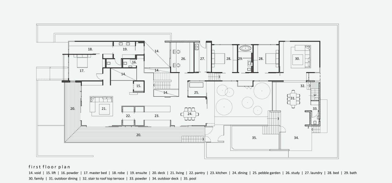 Denah kost luas kamar 3x3