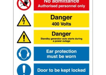 Macam macam rambu k3 ruang genset