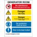 Macam macam rambu k3 ruang genset