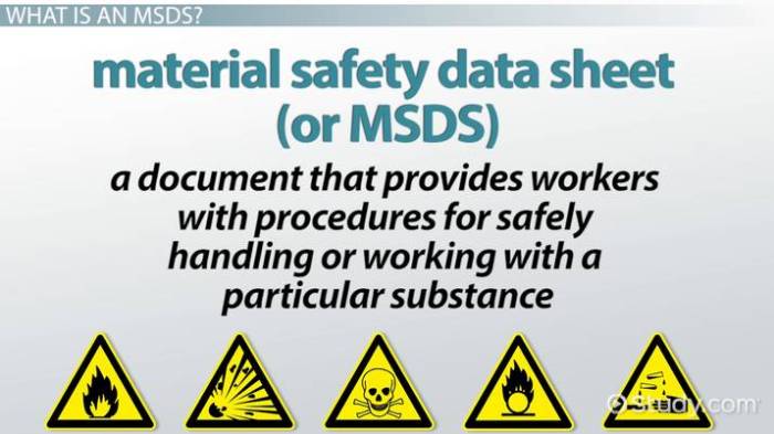 Mengenal MSDS (Lembar Data Keselamatan Bahan) dalam K3