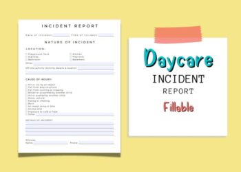 Contoh Formulir laporan Insiden Tahap I