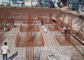 Pengertian pondasi raft atau fondasi