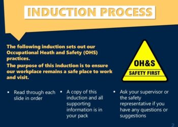 Safety Induction Pada Proyek