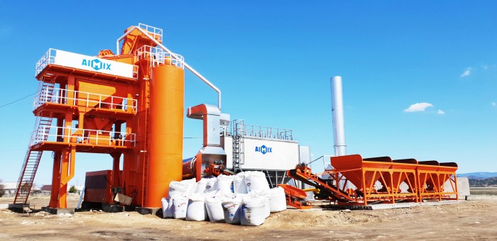 Amp asphalt mixing plant