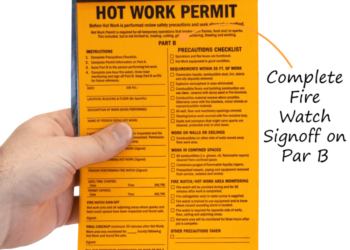 Formulir Ijin Bekerja Pada Daerah Mudah Terbakar