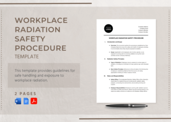 Intruksi Kerja Bekerja Dengan Bahaya Radiasi