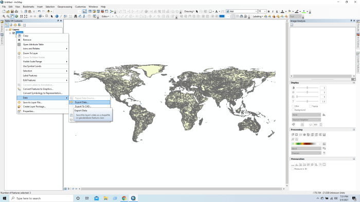 Download Shapefile Jenis Tanah Seluruh Dunia Lengkap (Skala 1 : 3.000.000)