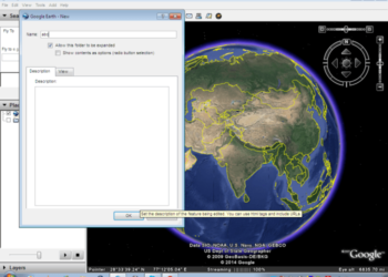 Cara Mendijitasi di Google Earth