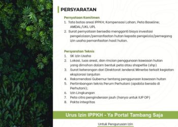 Cara Mengurus Izin Pinjam Pakai Kawasan Hutan (IPPKH) sektor Tambang