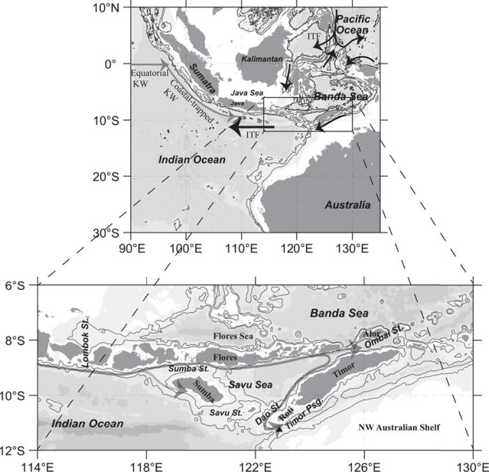 Download Batimetri / Kedalaman Laut format Shapefile (SHP) Seluruh Indonesia