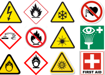 Macam macam simbol keselamatan kerja (K3) di laboratorium lengkap dan artinya