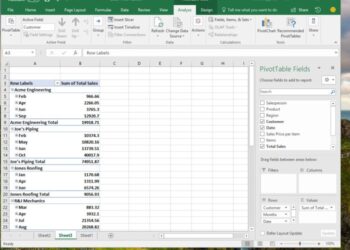 Membuat Pivot Table di Microsoft Excel