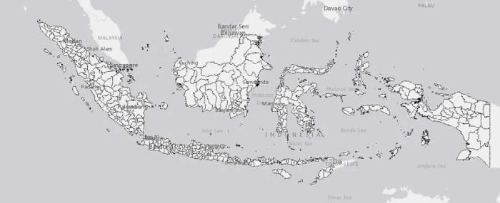 Download Shapefile RBI Seluruh Indonesia (Perwilayah)