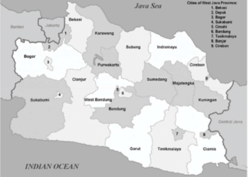 Download SHP Administrasi Jawa Barat Level Kecamatan