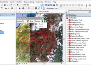 Cara Download Citra Satelit Google Earth Map Terbaru & versi lama ke ArcGIS