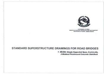 Gambar Standar Rangka Baja Bangunan Atas Jembatan kelas A dan B