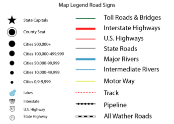 Cara mudah setting legenda pada peta