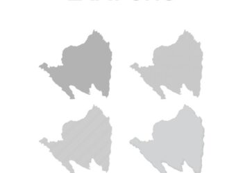 Gambar peta provinsi lampung terbaru file SHP